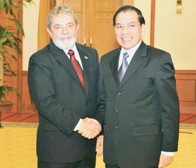 Lãnh đạo Việt Nam tiếp đón, hội đàm, hội kiến Tổng thống Brazil